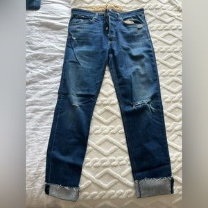 Rosa mid rise boyfriend Rag and Bone jeans size 28